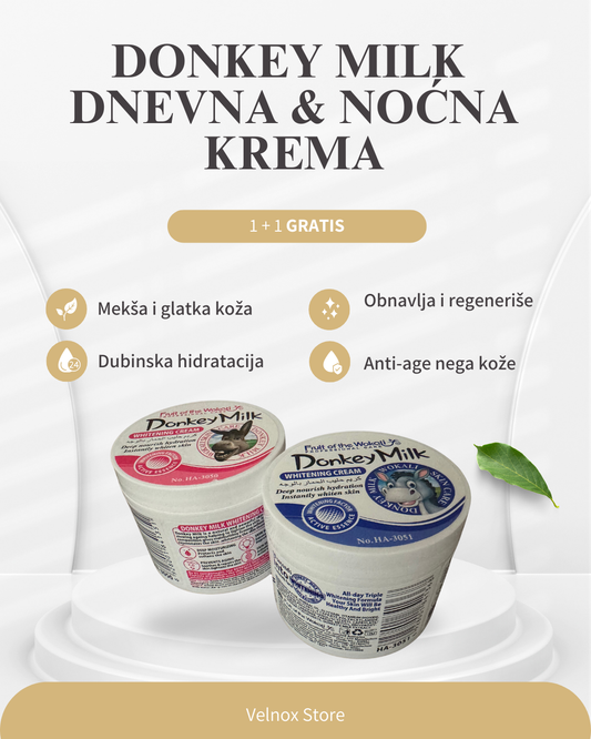 Donkey Milk krema 1 + 1 gratis